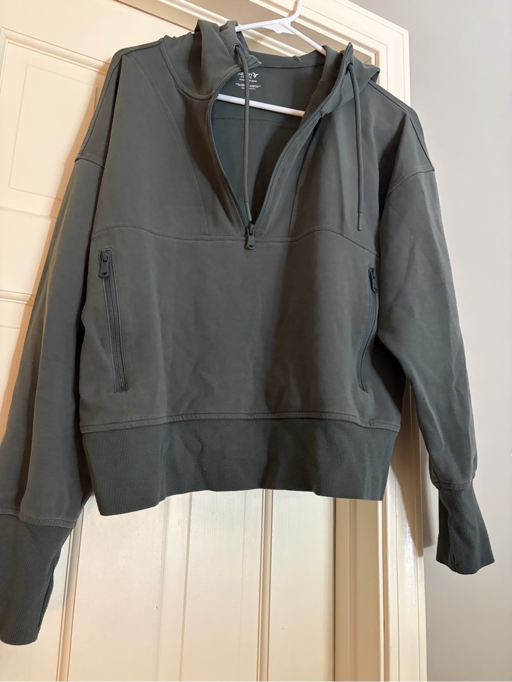 Women's Old Navy Dynamic Fleece Half Zip Hoodie Pullover
